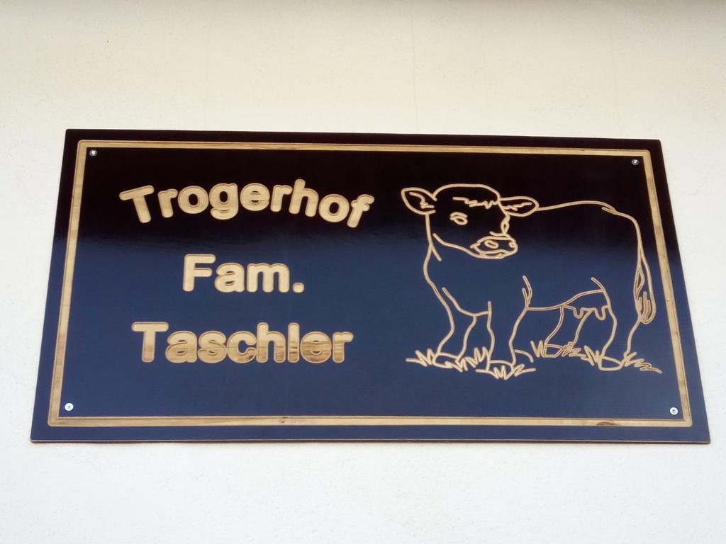 Ferienwohnung Trogerhof Toblach Exterior foto